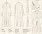 create a custom abaya fashion sketch