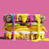 create vintage pop art food posters