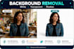 remove background and convert to white or transparent in 6 hours