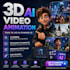create 3d character modeling rigging for games and animation sculpting for games
