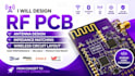 design esp32 and nrf52 ble wifi wireless pcb layout