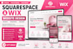 squarespace website design squarespace redesign wix website design wix redesign