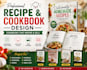 design and layout cook book and creative recipe