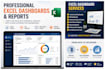 create professional excel dashboards and reports