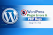 fix wordpress plugin errors and PHP bugs