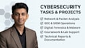 do cybersecurity tasks, labs, and technical projects