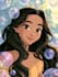 create a cute disney cartoon illustration