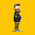 create a fun cartoon character illustration