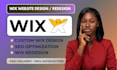 wix website redesign wix redesign wix landing page wix website design