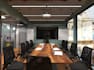 covert warehouse to industrial office spaces, workplace visualization render