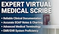 virtual medical scribing and clinical documentation