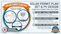 design solar permit plan sets, autocad sld, and nec compliant pv systems