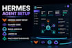 hermes agent setup claude code build jarvis ai jasper ai multi agent dashboard