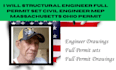 structural engineer full permit set civil engineer mep massachusetts ohio permit