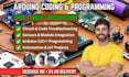 do professional arduino coding, programming and troubleshooting
