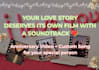 create a romantic anniversary video gift with a custom song