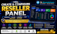 create reseller strong8k panel, xtream ui, xui one, pure, mega, lion, ott panel