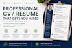 create an ats friendly professional CV or resume