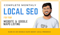 do google my business optimization and local SEO to increase visibility