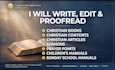 write powerful christian books, devotionals and sermons