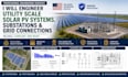 design solar pv systems, solar farms, substations and grid connections