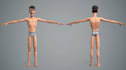 fix 3d model and rig in blender