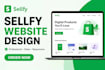 do sellfy website design and redesign
