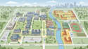 create campus map,school wayfinding map, and vector directory map