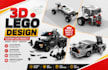 custom lego design city technic 3d car model building for 3d manual instructions