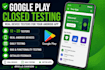 provide real testers for google play console closed testing