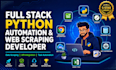 do python web scraping and web automation bot
