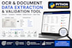 build a python ocr document data extraction and validation tool