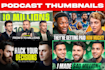 design high click podcast and youtube thumbnails