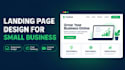 design a landing page for small businesses