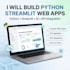 do streamlit and python