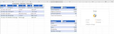 create automated excel invoice and expense tracker templates