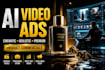 create ai ads, ai cinematic reals with real face reference
