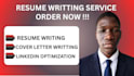 write an executive resume