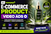 create ecommerce product video ads and commercials