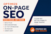 optimize meta titles, meta descriptions, alt text, on page seo, ahrefs audit