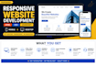 build a responsive website using HTML CSS and javascript