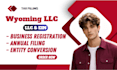 register US llc, non US resident in wyoming and get ein