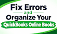 fix errors and organize your quickbooks online books