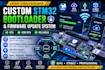 develop custom stm32 bootloader and firmware update system, ota firmware usbdfu