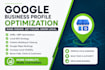 optimize google business profile, gmb, local seo, citations, maps rankings