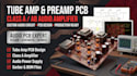 design tube amp preamp class a ab audio amplifier pcb