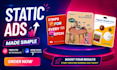 design meta ads creative static ads banner ads ad creative design static meta ad