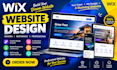 design a modern wix business website