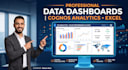design professional and interactive dashboards using excel and IBM cognos
