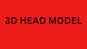 create a realistic 3d head sculpt, character head and bust